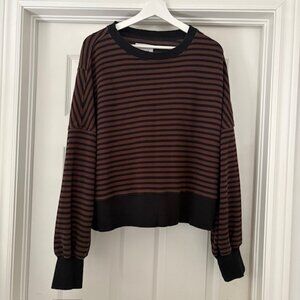 AE stripped sweatshirt